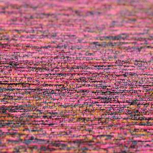 Laagpolig vloerkleed Kapstadt Cloud textielmix/latex - Bessenkleurig - 190 x 290 cm