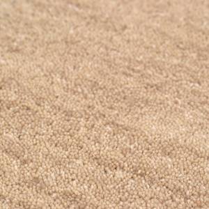 Kurzflorteppich Manhattan Schurwolle - Beige - 70 x 140 cm