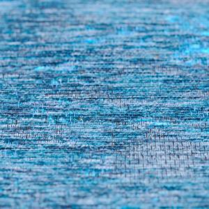 Laagpolig vloerkleed Kapstadt Cloud textielmix/latex - Turquoise - 120 x 180 cm