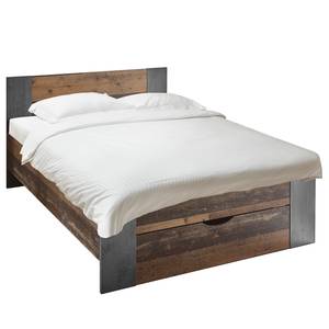 Bedframe Avrille Old Style donker look