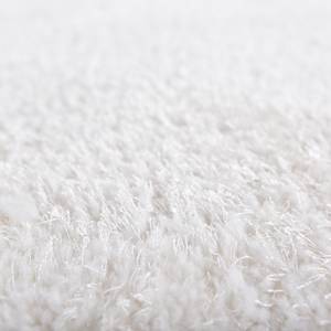 Tapis épais Soft I Fibres synthétiques - Blanc - 190 x 190 cm