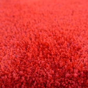 Hochflorteppich Soft II Kunstfaser - Rot