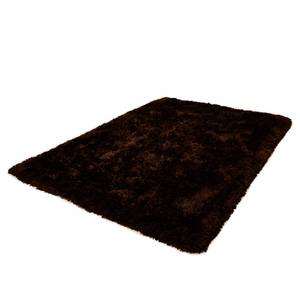 Tapis épais Flocatic Fibres synthétiques - Marron foncé - 60 x 90 cm