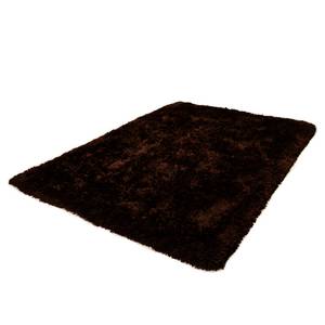 Tapis épais Flocatic Fibres synthétiques - Marron foncé - 70 x 140 cm