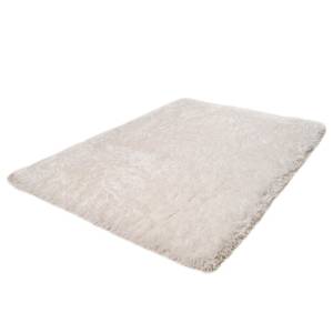 Tapis épais Flocatic Fibres synthétiques - Blanc - 60 x 90 cm