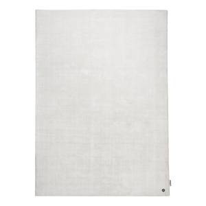 Kurzflorteppich Shine Viskose - Weiß - 85 x 155 cm