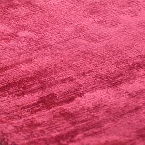 Laagpolig vloerkleed Shine viscose - Roze - 85 x 155 cm