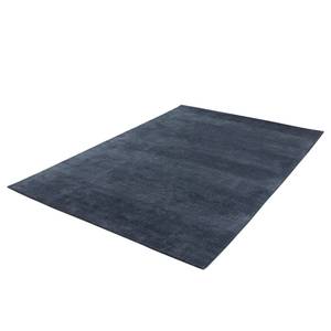 Laagpolig vloerkleed Powder kunstvezels - Antraciet - 65 x 135 cm