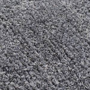 Tapis Powder Fibres synthétiques - Anthracite - 65 x 135 cm