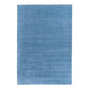 Kurzflorteppich Powder Kunstfaser - Hellblau - 50 x 80 cm
