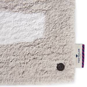 Badmat Cotton Design WOW katoen - lichtgrijs - 70 x 120 cm