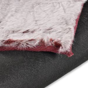 Fellteppich Furry I Kunstfaser - Rosa - 90 x 160 cm