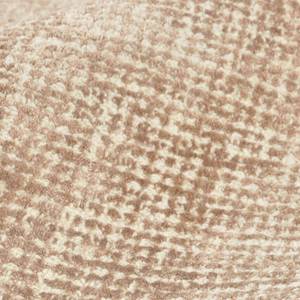 Wollen vloerkleed Groove I textielmix - Bruin - 65 x 135 cm