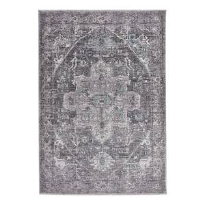 Tapis Funky Orient Tabriz Tissé à plat - Gris - 195 x 285 cm