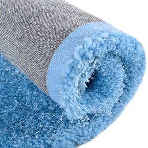 Tapis épais Soft I Fibres synthétiques - Bleu clair - 65 x 135 cm