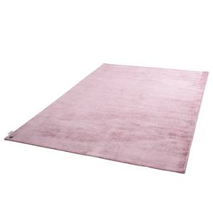 Laagpolig vloerkleed Shine viscose - Roze - 50 x 80 cm