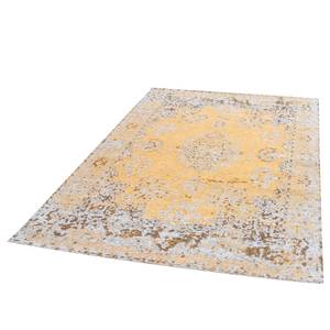 Tapis de couloir Funky Orient Kirman Tissage à plat - Jaune - 60 x 230 cm