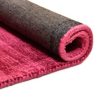 Laagpolig vloerkleed Shine viscose - Roze - 50 x 80 cm