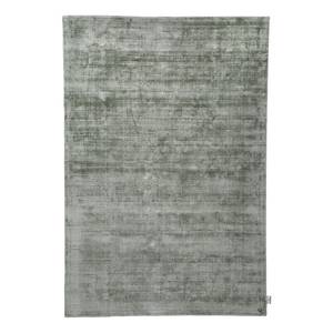 Laagpolig vloerkleed Shine viscose - Olijfgroen - 190 x 290 cm