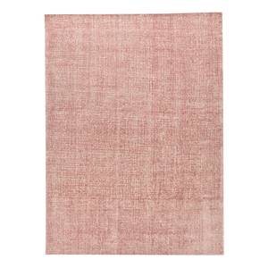 Wollteppich Groove I Mischgewebe - Rosa - 65 x 135 cm