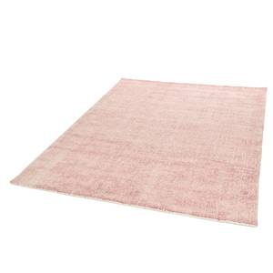 Wollteppich Groove I Mischgewebe - Rosa - 65 x 135 cm