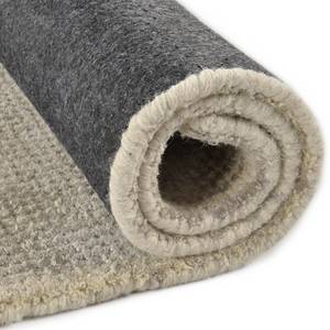 Tapis Groove I Tissu mélangé - Beige - 85 x 155 cm