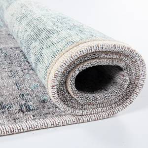 Laagpolig vloerkleed Funky Orient Tabriz Vlakweefsel - grijs - 115 x 180 cm