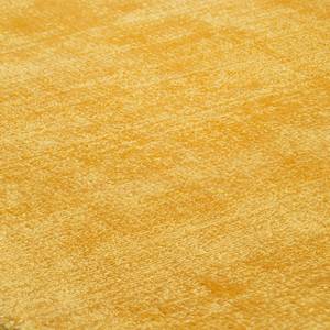 Tapis Shine Viscose - Jaune doré - 50 x 80 cm