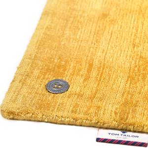 Tapis Shine Viscose - Jaune doré - 50 x 80 cm