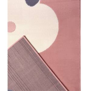 Kindervloerkleed Lovely Sky polypropeen - Roze - 80 x 150 cm
