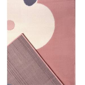 Kindervloerkleed Lovely Sky polypropeen - Roze - 140 x 170 cm