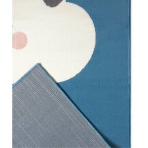 Kinderteppich Lovely Sky Polypropylen - Himmelblau - 120 x 170 cm