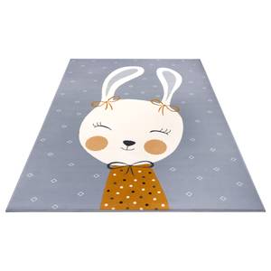 Tapis enfant Bunny Polly Polypropylène - Gris - 120 x 170 cm