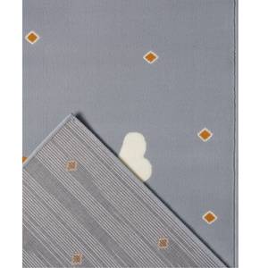 Tapis enfant Lama Monty Polypropylène - Gris argenté - 120 x 170 cm