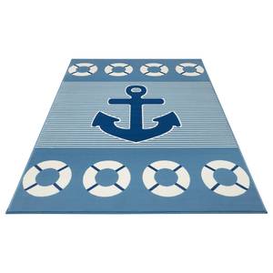 Tapis enfant Take a Cruise Polypropylène - Bleu - 120 x 170 cm