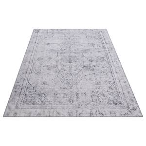 Laagpolig vloerkleed Hordain Polyester - Grijs - 80 x 150 cm