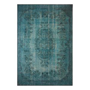 Tapis Lesquin Polyester - Bleu pétrole - 200 x 290 cm