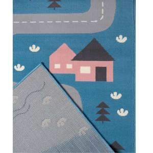 Kinderteppich Dream Street Polypropylen - Himmelblau - 160 x 220 cm