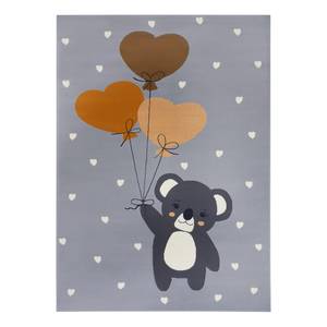 Kinderteppich Koala Sweetheart I Polypropylen - Grau - 120 x 170 cm