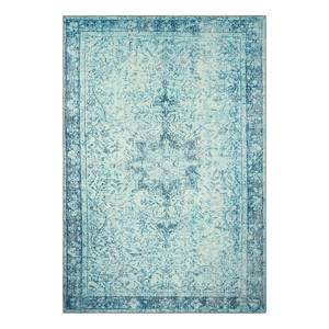 Laagpolig vloerkleed Cozzano Polyester - Lichtblauw - 160 x 230 cm