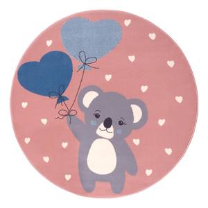 Kinderteppich Koala Sweetheart II Polypropylen - Rosa