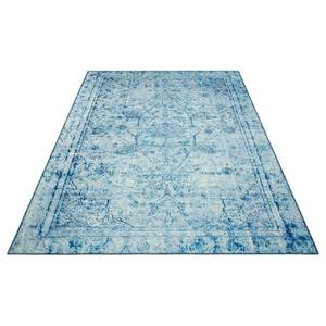Laagpolig vloerkleed Hordain Polyester - Lichtblauw - 200 x 290 cm