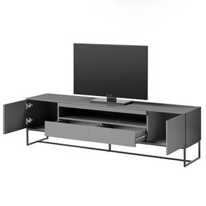 Meuble TV Zaddy II Gris foncé