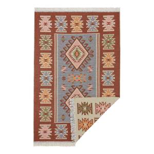 Tapis réversible Villentrois Polyester / Polypropylène - Multicolore - 70 x 140 cm