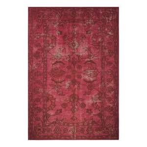 Laagpolig vloerkleed Moissat Polyester - Rood - 160 x 230 cm