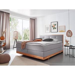 Lit boxspring Montfort Gris lumineux - 180 x 200cm