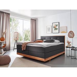 Boxspringbett Montfort Anthrazit - 200 x 200cm