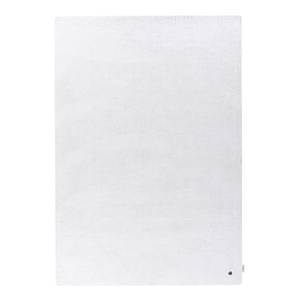 Hochflorteppich Cozy Uni Kunstfaser - Weiß - 50 x 80 cm