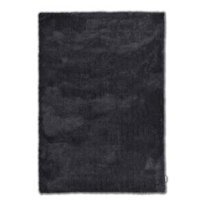 Tapis épais Cosy Uni Noir - 140 x 200 cm