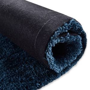 Tapis épais Cosy Uni Bleu pétrole - 85 x 155 cm